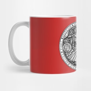 Medallion Queen Elizabeth I on Throne Mug